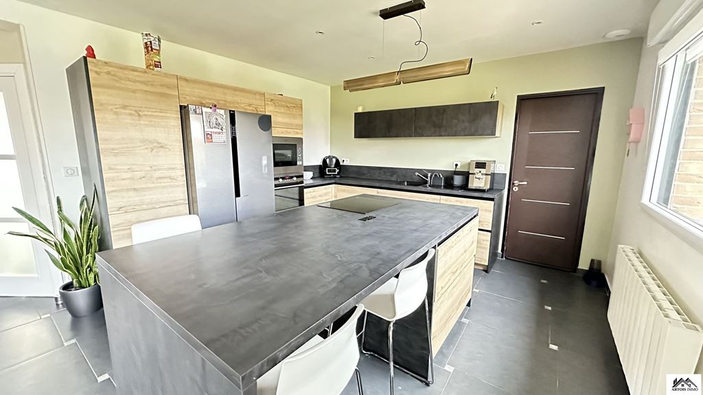 Maison Contemporaine NOYELLES LES VERMELLES (62980) SARL LES HAUTS DE FRANCE immobilier