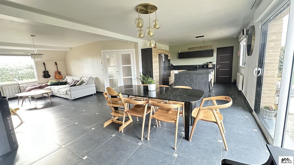 Maison Contemporaine NOYELLES LES VERMELLES (62980) SARL LES HAUTS DE FRANCE immobilier